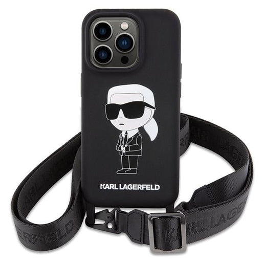 Кейс Karl Lagerfeld KLHCP15XSCBSKNK за iPhone 15 Pro Max 6.7