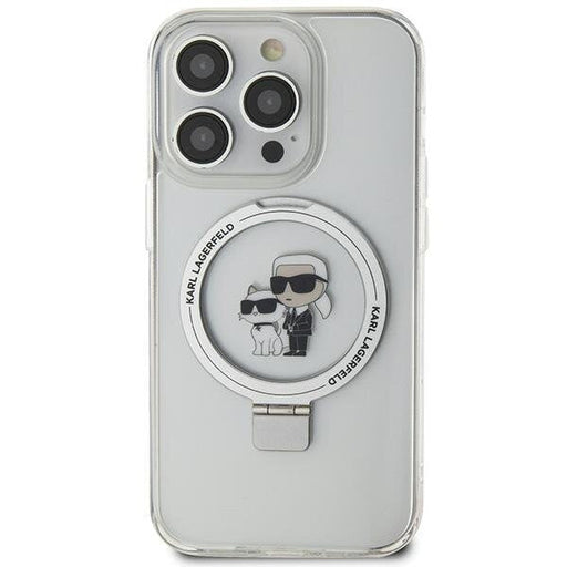 Кейс Karl Lagerfeld KLHMN61HMRSKCH за iPhone 11 / Xr 6.1 бял