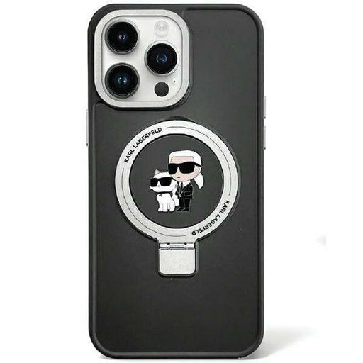 Кейс Karl Lagerfeld KLHMP15SHMRSKCK за iPhone 15 6.1 черен /