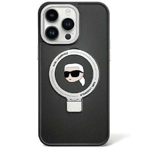 Кейс Karl Lagerfeld KLHMP15SHMRSKHK за iPhone 15 6.1 черен /