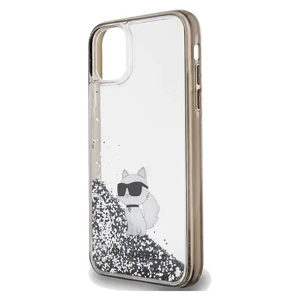 Кейс Karl Lagerfeld Liquid Glitter Choupette за