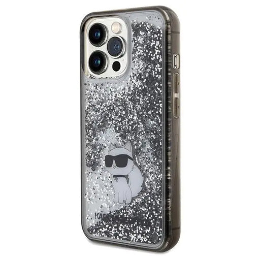 Кейс Karl Lagerfeld Liquid Glitter Choupette за