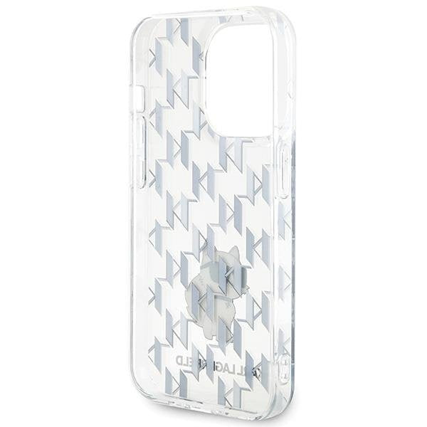 Кейс Karl Lagerfeld Monogram Choupette за iPhone 15 Pro Max