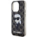 Кейс Karl Lagerfeld Monogram Ikonik за iPhone 15 Pro