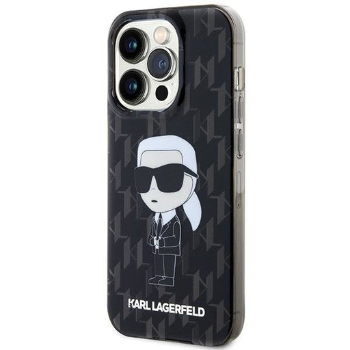 Кейс Karl Lagerfeld Monogram Ikonik за iPhone 15 Pro