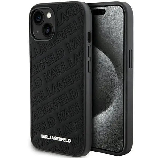 Кейс Karl Lagerfeld Quilted K Pattern за iPhone 15