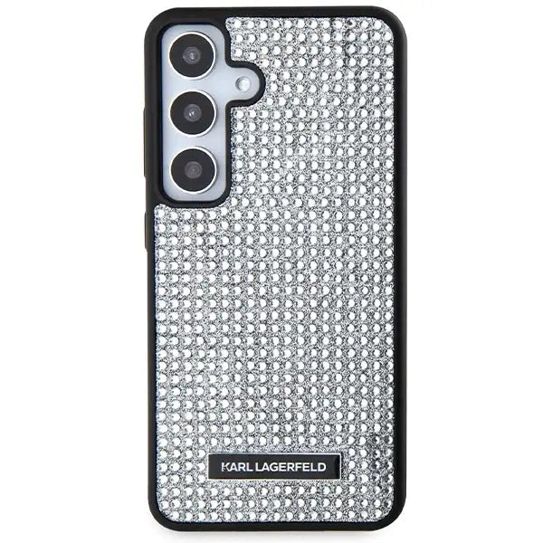 Кейс Karl Lagerfeld Rhinestone Metal Logo за Samsung