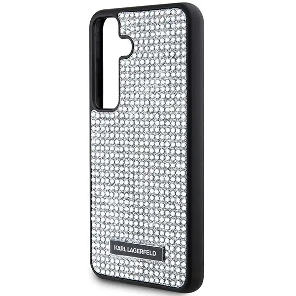 Кейс Karl Lagerfeld Rhinestone Metal Logo за Samsung