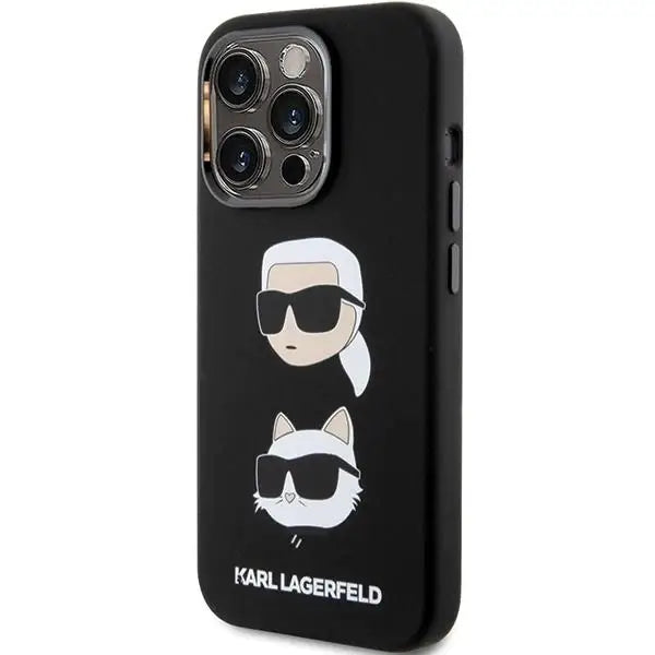 Кейс Karl Lagerfeld Silicone Karl&Choupette Head за