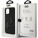 Кейс Karl Lagerfeld Silicone Karl Script за iPhone 15 черен