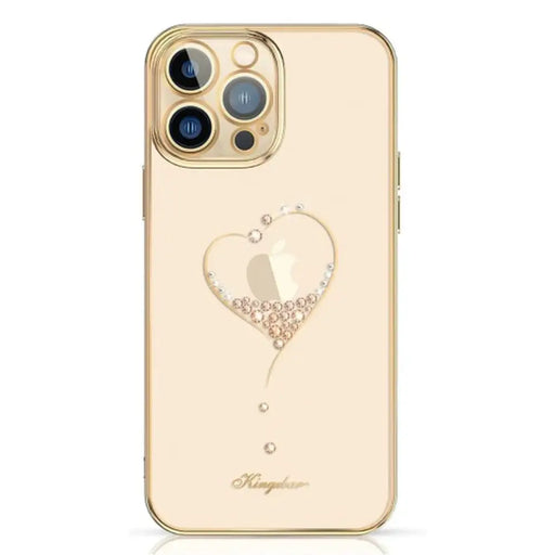 Кейс Kingxbar Wish Series за iPhone 15 Pro златист