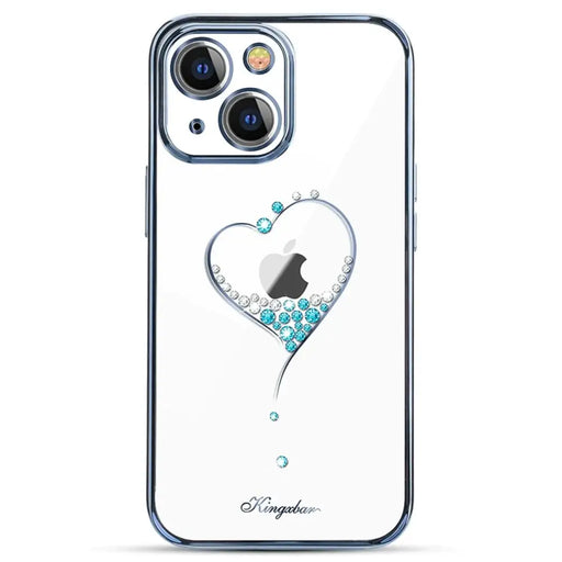 Кейс Kingxbar Wish Series за iPhone 15 син