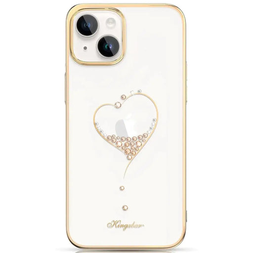 Кейс Kingxbar Wish Series за iPhone 15 златист