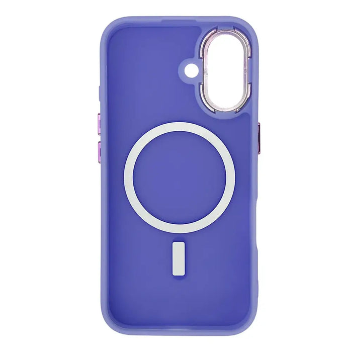 Кейс Magnetic Collection MagSafe за iPhone 16 лилав