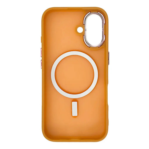 Кейс Magnetic Collection MagSafe за iPhone 16 оранжев