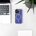 Кейс Magnetic Collection MagSafe за iPhone 16 Pro лилав