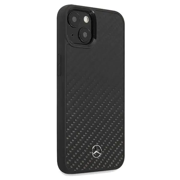 Кейс Mercedes Carbon Fiber Dynamic за iPhone 15 черен