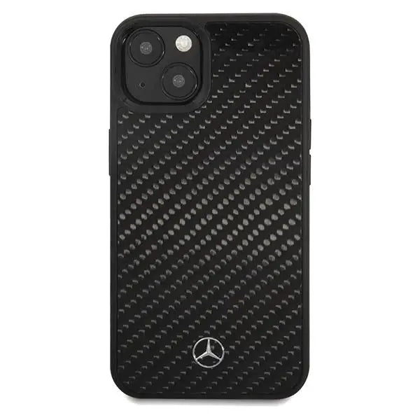 Кейс Mercedes Carbon Fiber Dynamic за iPhone 15 черен