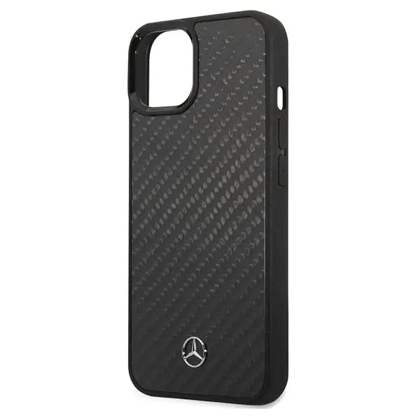 Кейс Mercedes Carbon Fiber Dynamic за iPhone 15 черен