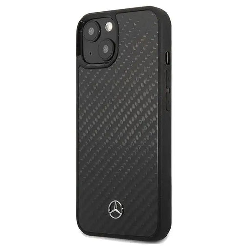 Кейс Mercedes Carbon Fiber Dynamic за iPhone 15 черен