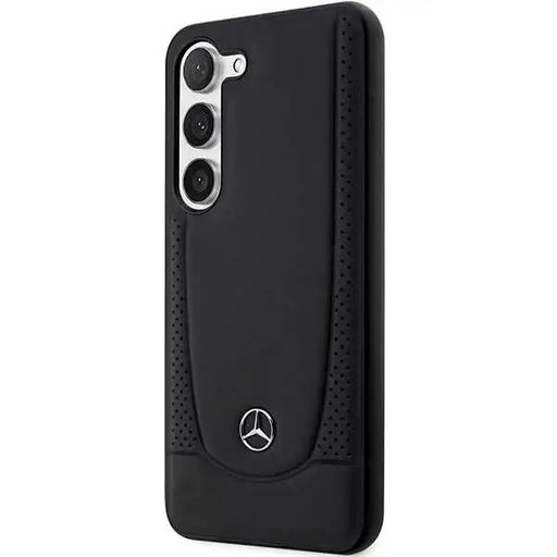 Кейс Mercedes Leather Urban за Samsung Galaxy S23 FE черен