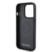 Кейс Mercedes Leather&Alu MagSafe за iPhone 15 Pro сребрист