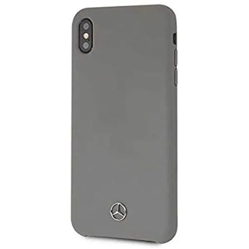 Кейс Mercedes MEHCI65SILGR за iPhone Xs Max сив / сив твърд