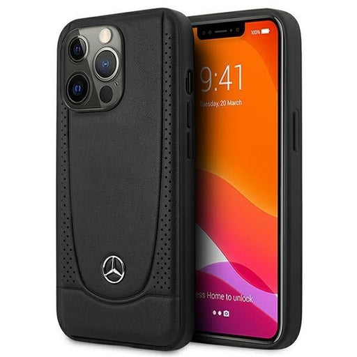 Кейс Mercedes MEHCP15LARMBK за iPhone 15 Pro 6.1 черен /