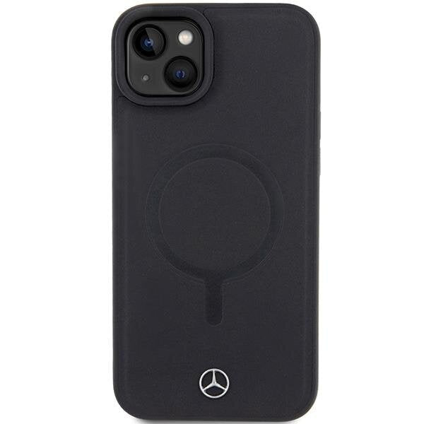 Кейс Mercedes MEHMP15S23RCMK за iPhone 15 6.1 черен / черен