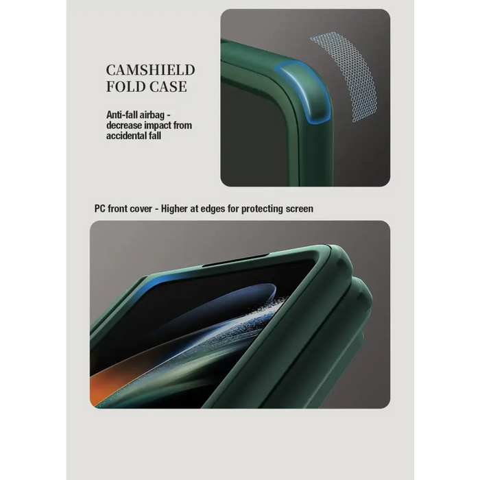 Кейс Nillkin CamShield Fold за Samsung Galaxy Z Fold 5 черен