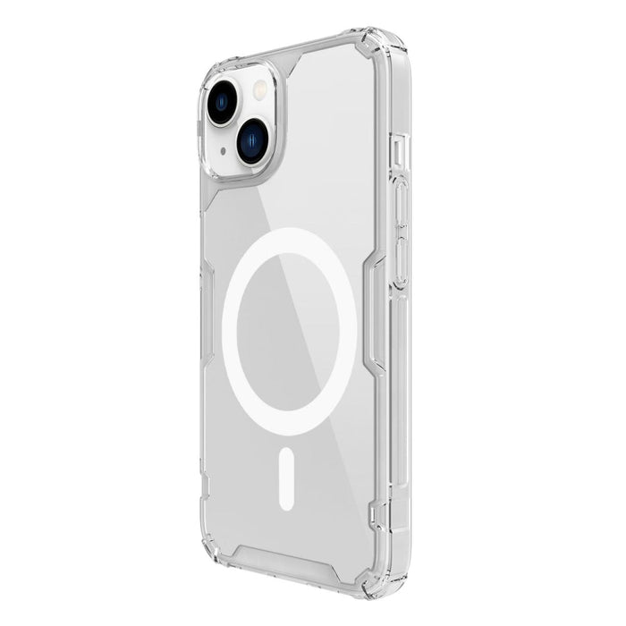 Кейс Nillkin Nature Pro за iPhone 15 съвместим с MagSafe бял