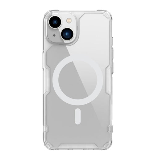 Кейс Nillkin Nature Pro за iPhone 15 съвместим с MagSafe бял