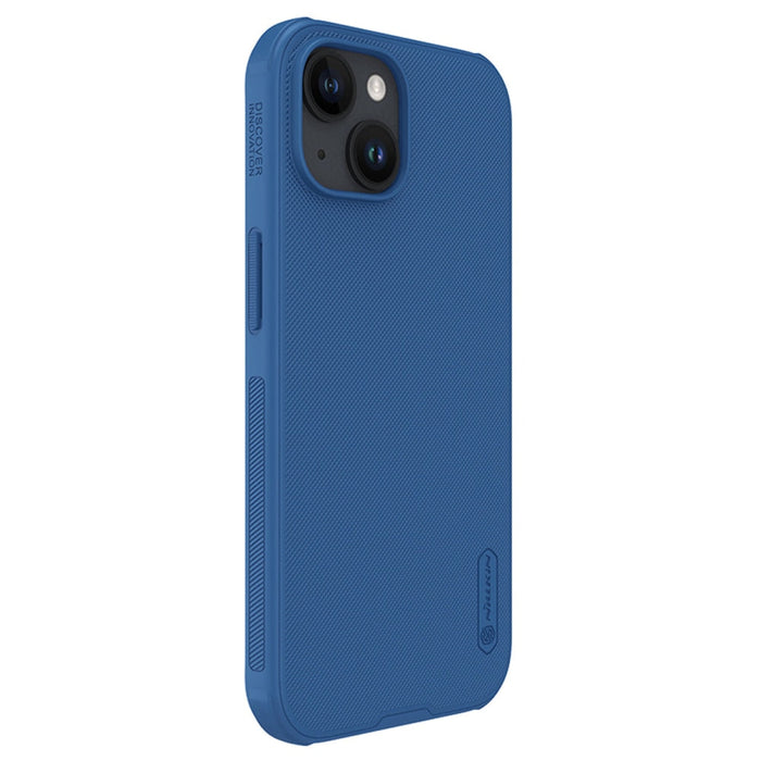 Кейс Nillkin Super Frosted Shield Pro за iPhone 15 Plus син