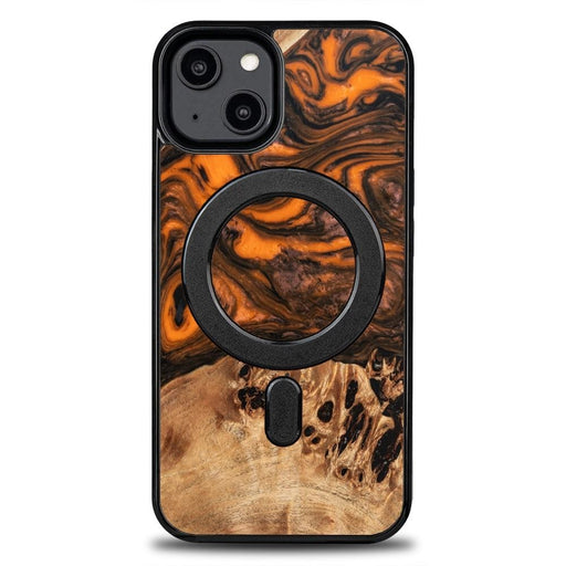 Кейс от дърво и смола Bewood Unique Orange MagSafe за iPhone