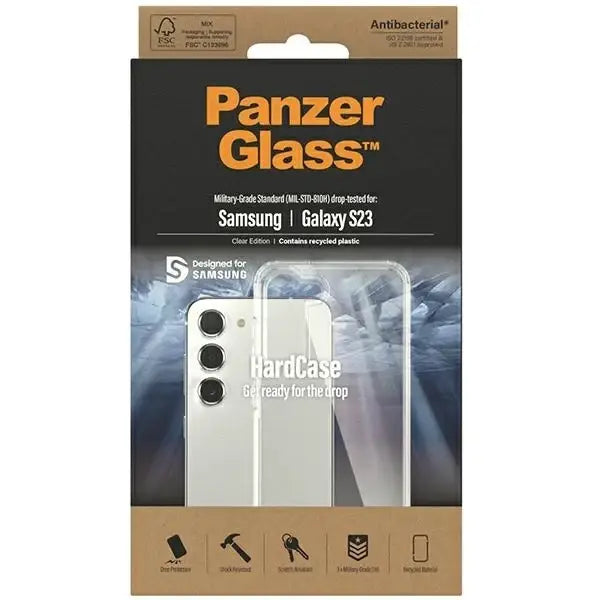 Кейс PanzerGlass ClearCase за Samsung Galaxy S23 прозрачен