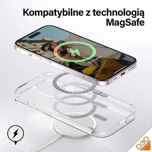 Кейс PanzerGlass HardCase MagSafe с D3O и Military