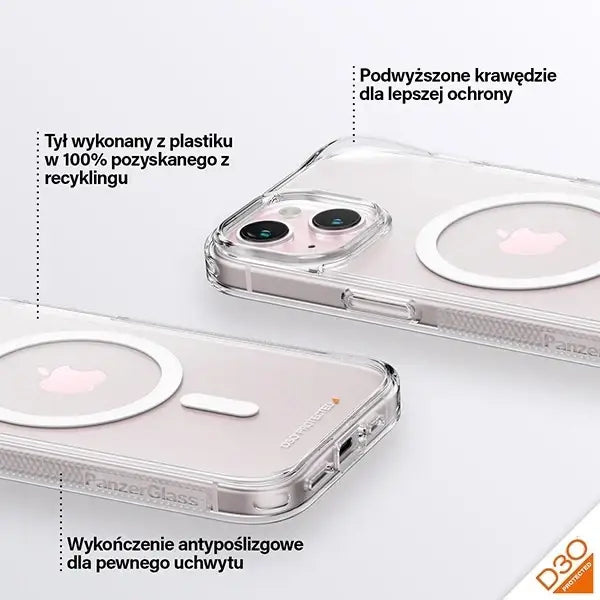Кейс PanzerGlass HardCase MagSafe с D3O и Military