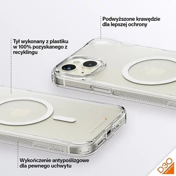 Кейс PanzerGlass HardCase MagSafe с D3O и Military