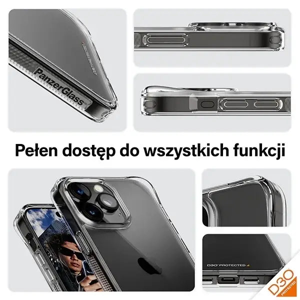 Кейс PanzerGlass HardCase с D3O и Military Grade