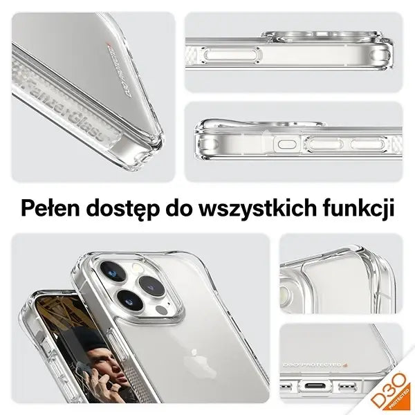 Кейс PanzerGlass HardCase с D3O и Military Grade