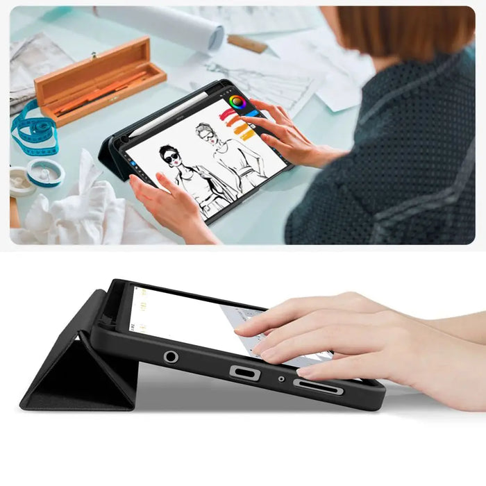 Кейс-писалка TechProtect SmartCase за Samsung Galaxy Tab A9