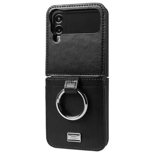 Кейс Ringke Folio Signature за Samsung Galaxy Z Flip4 черна