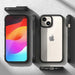 Кейс Ringke Fusion Bold за iPhone 15 прозрачен с черна рамка