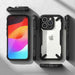 Кейс Ringke Fusion X за iPhone 15 Pro Max прозрачен с черна