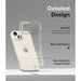 Кейс Ringke Slim за iPhone 15 Plus матов прозрачен