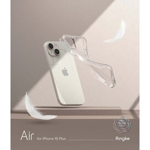Кейс Ringke Slim за iPhone 15 Plus прозрачен