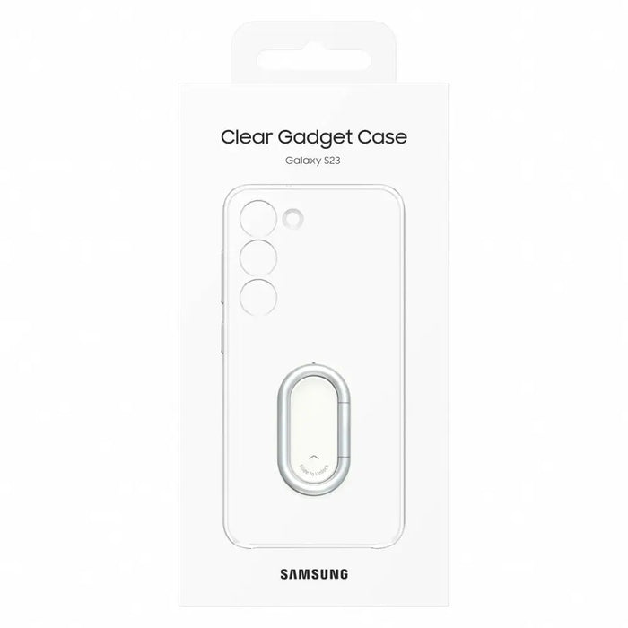 Кейс с ринг холдър Samsung Clear Gadget Case