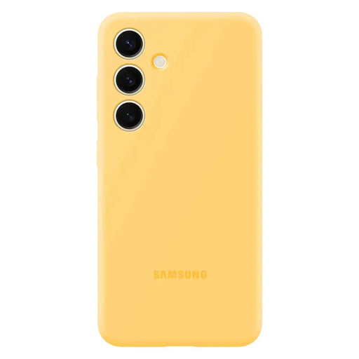 Кейс Samsung Silicone Case EF-PS921TYEGWW за Galaxy S24 жълт