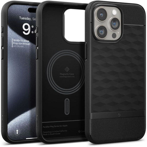 Кейс Spigen Caseology Parallax Mag за iPhone 15 Pro матово