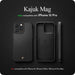 Кейс Spigen Cyrill Kajuk MagSafe за iPhone 15 Pro черен
